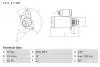 СТАРТЕР BOSCH 0 986 025 940 (фото 1)