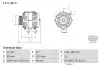 Генератор BOSCH 0 986 044 701 (фото 1)