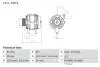 Генератор BOSCH 0 986 046 230 (фото 1)