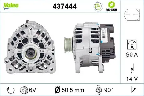 Генератор Valeo 437444