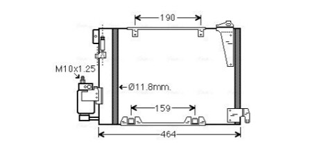 Радиатор AVA COOLING OLA5250D