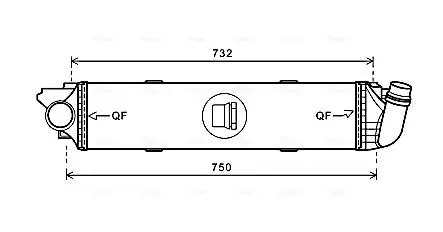 Радиатор AVA COOLING RT4622