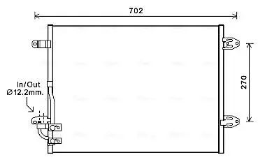 Радиатор AVA COOLING VNA5323