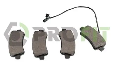 Фото колодки гальмівні дискові PROFIT 5000-4348 Колодки гальмівні дискові PROFIT 5000-4348