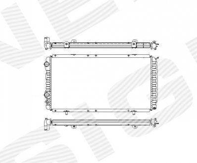 Радіатор Signeda RA61390Q