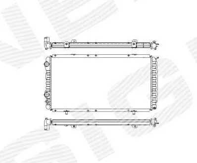 Радиатор Signeda RA61390Q