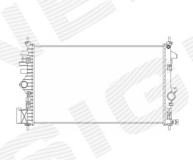 Радіатор Signeda RA37020A