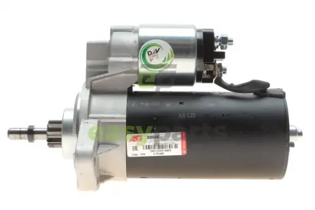 Стартер VW T4 2.4 D/2.5 TDI/2.8 VR6 95-03 (1.7kw) (z=9) AS-PL S0045