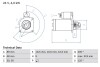 Стартер BOSCH 0 986 017 240 (фото 1)