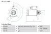 Стартер BOSCH 0 986 017 240 (фото 1)