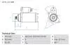 Стартер BOSCH 0 986 017 830 (фото 1)