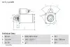 Стартер BOSCH 0 986 018 310 (фото 1)