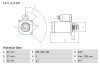 Стартер BOSCH 0 986 018 950 (фото 1)