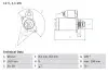 Стартер BOSCH 0 986 019 870 (фото 1)