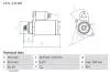 Стартер BOSCH 0 986 020 290 (фото 1)