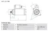 Стартер BOSCH 0 986 020 300 (фото 1)