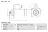 Стартер BOSCH 0 986 020 330 (фото 1)