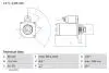 Стартер BOSCH 0 986 021 051 (фото 1)