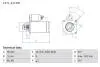 Стартер BOSCH 0 986 021 620 (фото 1)