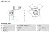 Стартер BOSCH 0 986 022 790 (фото 1)