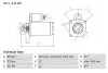 Стартер BOSCH 0 986 022 990 (фото 1)
