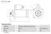 Стартер BOSCH 0 986 024 100 (фото 1)