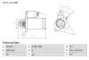 Стартер BOSCH 0 986 024 200 (фото 1)