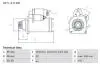 Стартер BOSCH 0 986 024 670 (фото 1)