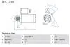 Стартер BOSCH 0 986 025 130 (фото 1)
