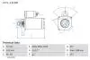 Стартер BOSCH 0 986 025 470 (фото 1)