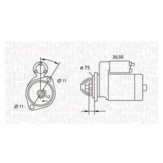Стартер MAGNETI MARELLI 063523627010