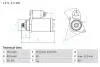 Стартер BOSCH 0 986 018 040 (фото 1)