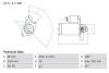 Стартер BOSCH 0 986 024 030 (фото 1)
