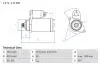 Стартер BOSCH 0 986 020 220 (фото 1)