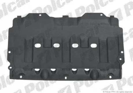 Защита бампера нижний Polcar 742634-6