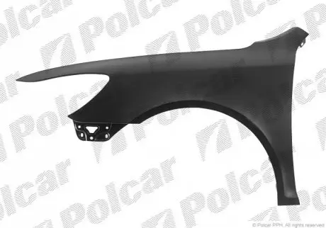 Крыло переднее левое Polcar 692301-J