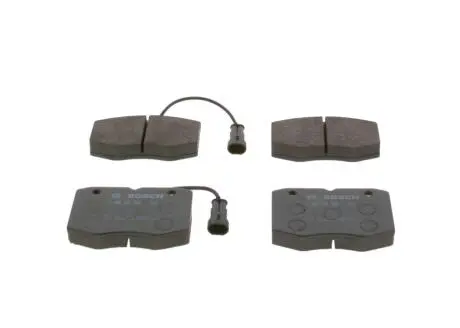 Колодки гальмівні (передні) Iveco Daily II 97-99 (+датчики) BOSCH 0986424768