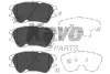 HYUNDAI гальмівні колодки передн.Atos 99- KAVO PARTS KBP-3009 (фото 1)