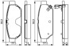 MITSUBISHI Тормозные колодки задн.Carisma 95- BOSCH 0986495326 (фото 1)