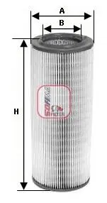Фільтр повітряний SOFIMA S7400A