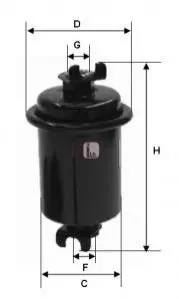 Фільтр паливний SOFIMA S1629B