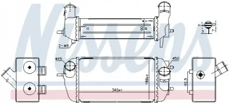 Интеркулер NISSENS 961495