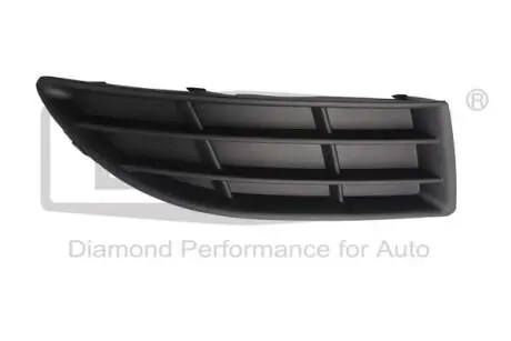 Решетка противотуманной фары без отверстия правая VW Fabia II (542) (06-14), Roo DPA 88071191502
