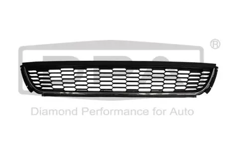 Решетка радиатора нижняя средняя с хромированной полосой VW Polo (6R1, 6C1) (09- DPA 88530640602