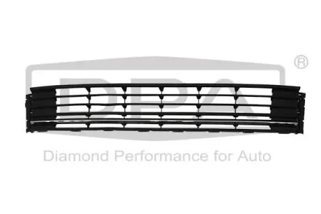 Решетка радиатора нижняя средняя с хромированной полосой VW Polo (10-) (88531785 DPA 88531785402