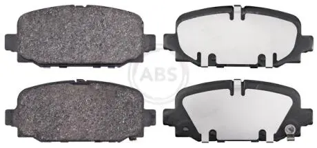 Гальмiвнi колодки дисковi A.B.S. 35230