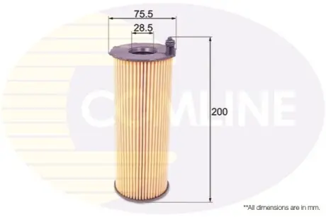 - Фільтр оливи (аналогWL7486/OX196/3D) Comline EOF244