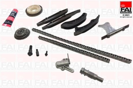 Комплект ланцюга ГРМ BMW 1/3/5/7/X1/X3/X5 B46/B48/B58 15- FAI TCK338