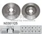 Гальмiвнi диски NIPPARTS N3301125 (фото 1)