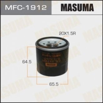 Фільтр масляний Mazda CX-30 (19), CX-5 (11), CX-9 (17-), 3, 6 (12-)/ Subaru Fore MASUMA MFC1912